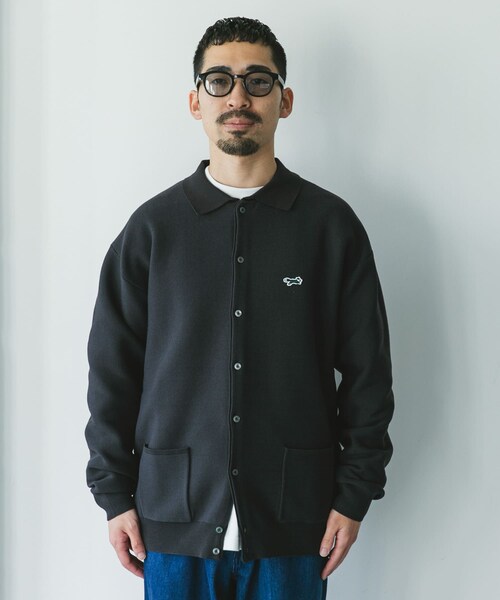 URBAN RESEARCH DOORS(アーバンリサーチドアーズ)の「『別注』PENNYS×DOORS THE FOX シャツカーディガン(カーディガン/ボレロ・メンズ・ORANGE/BEIGE/BLUE/CHARCOAL/KHAKI・M/L/XL)」の13枚目の写真