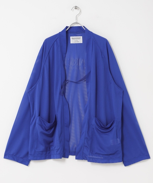 EKAL(エカル)の「mountain research Mesh Kurt(カーディガン/ボレロ・メンズ・Blue/Black・M/L)」の3枚目の写真