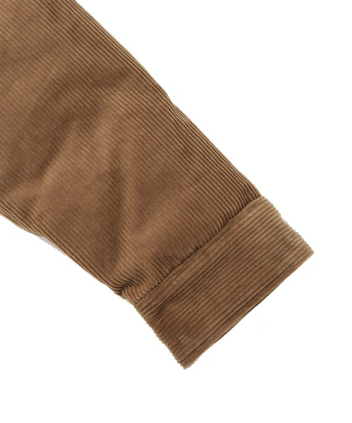 ADAM ET ROPE'(アダムエロペ)の「【KYOU/キョウ】KATAHDIN Corduroy Down Half Coat(ダウンジャケット/コート・メンズ・ダークブラウン・1/2)」の7枚目の写真