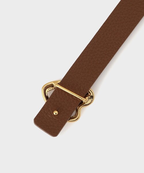 ROPE'(ロペ)の「【A VACATION(ア ヴァケーション)】OPEN HEART BELT|ベルト(ベルト・レディース・ダークブラウン・F)」の4枚目の写真