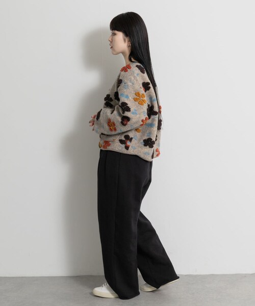 THE GOODLAND MARKET（ザグッドランドマーケット）の「FANAKA　SHORT BLOUSON（ブルゾン・レディース・MULTI/BLACK/BEIGE・FREE）」の9枚目の写真