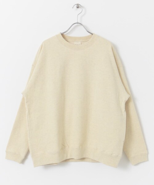 URBAN RESEARCH DOORS(アーバンリサーチドアーズ)の「Snow Peak Apparel Recycled Cotton Pullover(Tシャツ/カットソー・メンズ・M.GREY/BLACK/OATMEAL/BLUE・M/L/XL)」の19枚目の写真