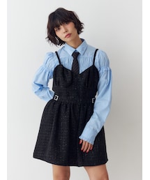 jouetie | レイヤードスリーブシャーリングブラウス(シャツ/ブラウス)