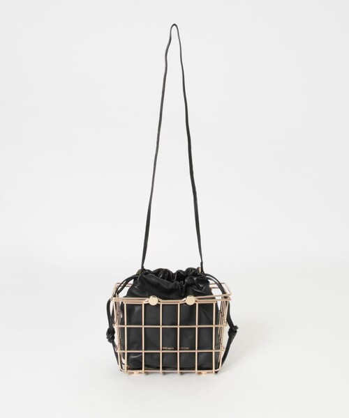 URBAN RESEARCH（アーバンリサーチ）の「zanchetti　MARKET BAG（かごバッグ・レディース・NERO・FREE）」の6枚目の写真