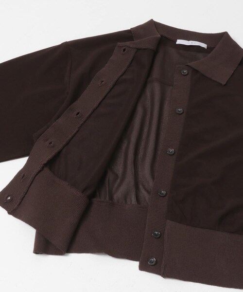 KBF(ケイビーエフ)の「シアーシャツカーディガン(シャツ/ブラウス・レディース・BLACK/BROWN・One)」の19枚目の写真