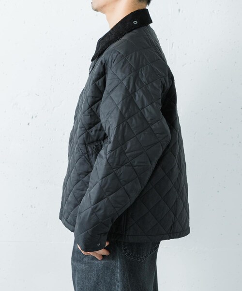 URBAN RESEARCH（アーバンリサーチ）の「Barbour　os transport quilted jacket（その他アウター・メンズ・Black/Sage・36/38/40）」の6枚目の写真