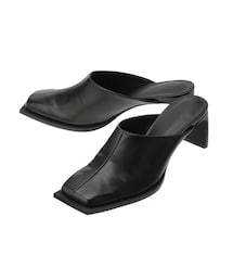 ELENDEEK | SQUARE SLIDER SHOES(サンダル)
