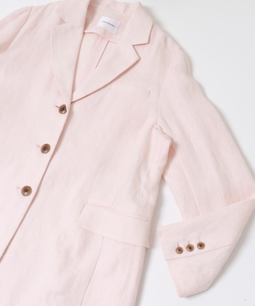 URBAN RESEARCH（アーバンリサーチ）の「オックスリネンテーラードジャケット（テーラードジャケット・レディース・L.BEIGE/L.PINK・Free）」の21枚目の写真