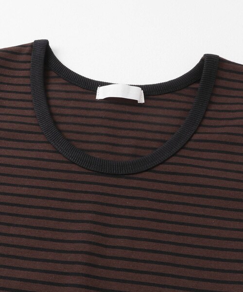 SENSE OF PLACE by URBAN RESEARCH（センスオブプレイスバイアーバンリサーチ）の「ボーダータンクトップ（タンクトップ・メンズ・BROWN/IVORY/BLACK・M/L）」の6枚目の写真