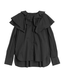 ELENDEEK | 2WAY ASYME COLLAR BL(シャツ/ブラウス)