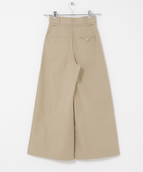 URBAN RESEARCH ROSSO（アーバンリサーチロッソ）の「コットンツイルベルテッドワイドパンツ（その他パンツ・レディース・BEIGE/BLUE・36/38）」の15枚目の写真