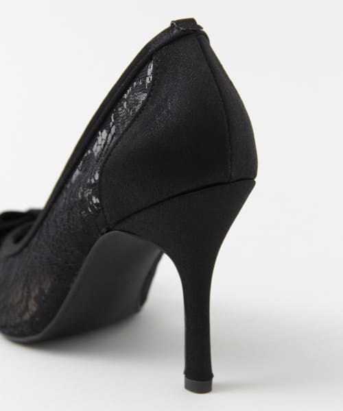 SENSE OF PLACE by URBAN RESEARCH（センスオブプレイスバイアーバンリサーチ）の「レースリボンパンプス（ドレスシューズ・レディース・BEIGE/BLACK・36/37/38）」の12枚目の写真