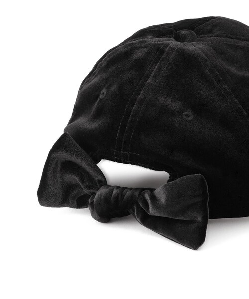 ROPE' PICNIC(ロペピクニック)の「ベロアリボンキャップ(キャップ・レディース・ブラック/ベージュ・F)」の16枚目の写真