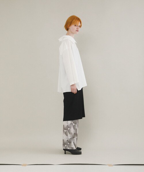 LAATO（ラート）の「frill skipper blouse（シャツ/ブラウス・レディース・パール/セメント・FREE）」の10枚目の写真