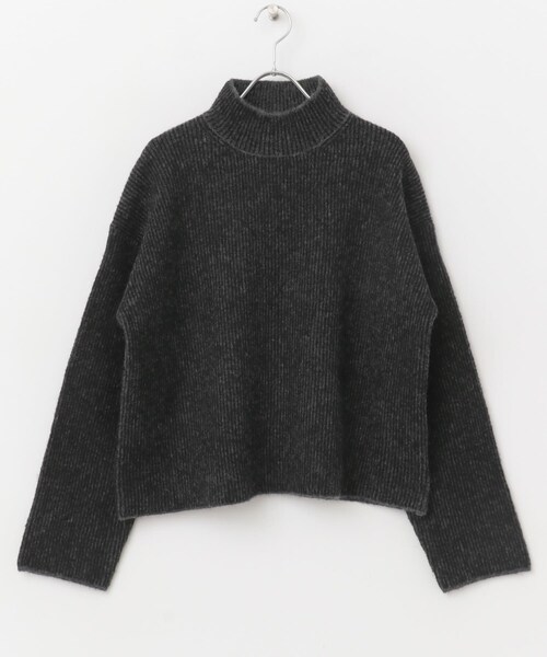 URBAN RESEARCH DOORS(アーバンリサーチドアーズ)の「FORK&SPOON 両畦ストライプニット(ニット/セーター・レディース・GRYxOFF/BLKxGRY/BLUxOFF・1)」の11枚目の写真