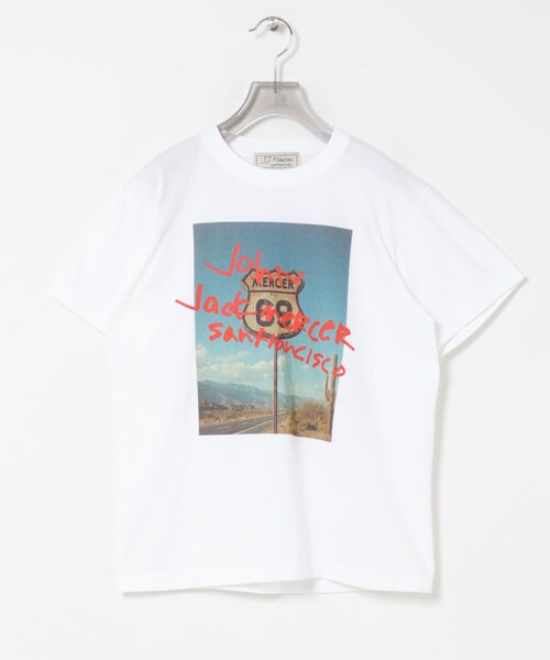URBAN RESEARCH(アーバンリサーチ)の「『別注』J.J.Mercer×URBAN RESEARCH PHOTO PRINT T-SHIRTS(Tシャツ/カットソー・レディース・WHITE/CHARCOAL/BROWN・M)」の9枚目の写真