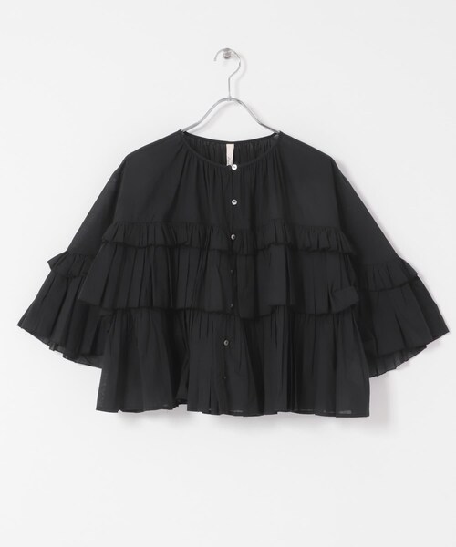 Cotton Frill Blouse