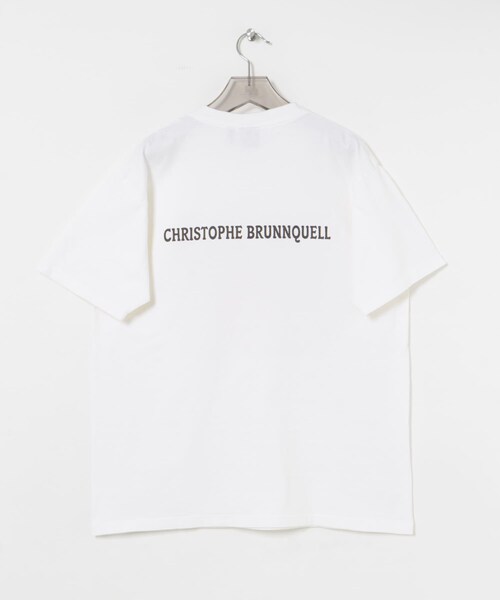 URBAN RESEARCH(アーバンリサーチ)の「semoh T-Shirts/Christophe Brunnquell(Tシャツ/カットソー・メンズ・WHITE/BLACK・2/3)」の6枚目の写真