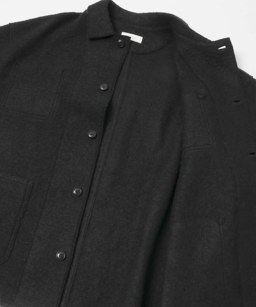 かぐれ（カグレ）の「ボイルドウールカバーオール（カバーオール・レディース・IVORY/BLACK・Free）」の7枚目の写真
