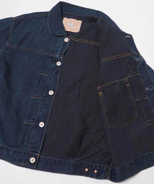 URBAN RESEARCH（アーバンリサーチ）の「HERILL　LinenDenim XXJacket（デニムジャケット・メンズ・Vintage w/Black VTG・2/3）」の13枚目の写真