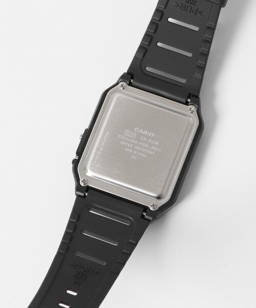 URBAN RESEARCH DOORS（アーバンリサーチドアーズ）の「CASIO　CA-53WF（アナログ腕時計・メンズ・BLACK/OLIVE/ECRU・FREE）」の10枚目の写真