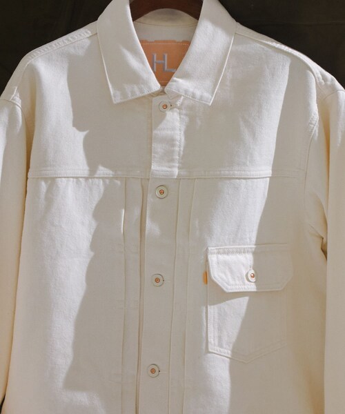 URBAN RESEARCH（アーバンリサーチ）の「HERILL　HL Denim XX Jacket（デニムジャケット・メンズ・Blk vint/Natural・1/2/3）」の4枚目の写真