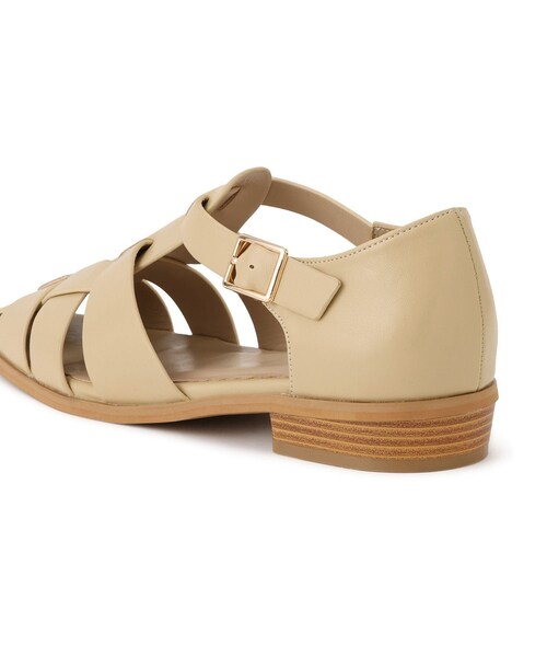 ROPE' PICNIC（ロペピクニック）の「バックストラップグルカサンダル（サンダル・レディース・ブラック/ベージュ系・23.5/24.0/24.5）」の14枚目の写真