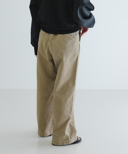 URBAN RESEARCH(アーバンリサーチ)の「CIOTA Weapon Chino Cloth Pants(チノパンツ・レディース・Beige・1/2)」の6枚目の写真