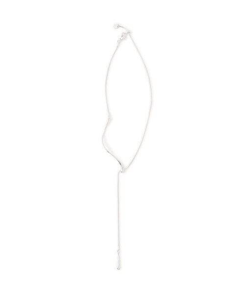 VIS（ビス）の「Yドロップスライダーネックレス（ネックレス・レディース・ゴールド/シルバー・F）」の18枚目の写真