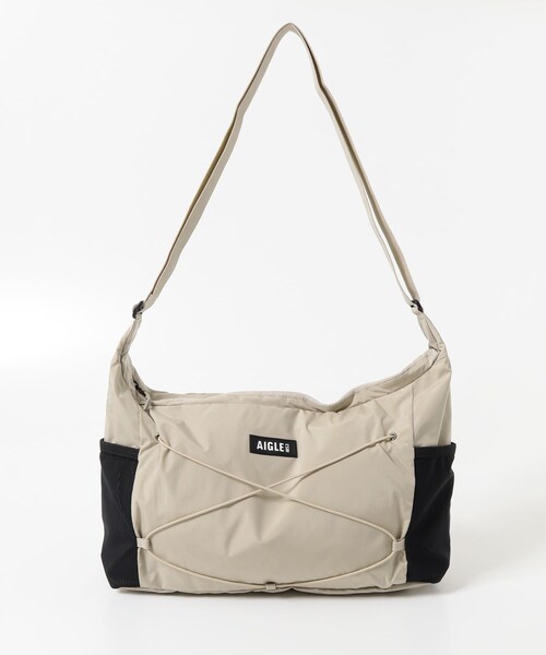 THE GOODLAND MARKET（ザグッドランドマーケット）の「AIGLE　パッカブル ショルダーバッグ（ショルダーバッグ・レディース・NOIR/CASHMERE/M.BLUE・one）」の2枚目の写真