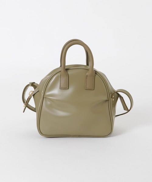 URBAN RESEARCH(アーバンリサーチ)の「PIENI BOSTON with strap(ショルダーバッグ・レディース・BK/BK/OL/GR・-)」の15枚目の写真