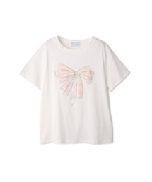 リボン半袖Tシャツ