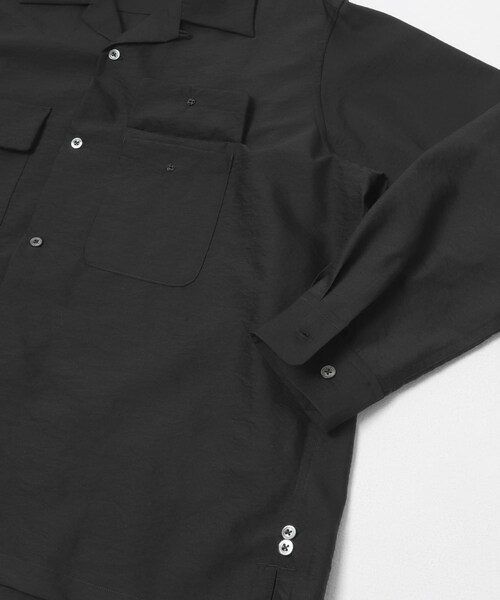 URBAN RESEARCH（アーバンリサーチ）の「Unlikely　Sports Open L/S Wool/Nylon（シャツ/ブラウス・メンズ・Black・M/L/XL）」の16枚目の写真