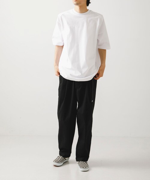 URBAN RESEARCH（アーバンリサーチ）の「DAIWA PIER39　TECH LIGHTWEIGHT S/S TEE（Tシャツ/カットソー・メンズ・CHARCOAL/BLACK/WOLF GRAY/WHITE・S/M/L/XL）」の8枚目の写真