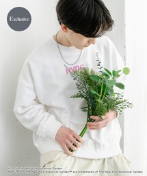 SENSE OF PLACE by URBAN RESEARCH | NYBG　クルーネックルーズスウェットA(スウェット)