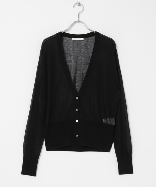 URBAN RESEARCH（アーバンリサーチ）の「カシミヤミックスVネックカーディガン（カーディガン/ボレロ・レディース・GRAY/ORANGE/BLACK・FREE）」の15枚目の写真