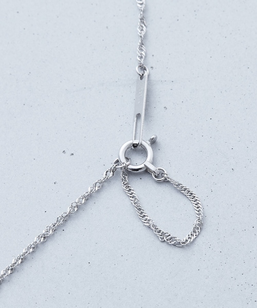 ROPE'(ロペ)の「【Lulu】R(ロペ アール)PT スクリューチェーンショートネックレス(ネックレス・レディース・シルバー系・F)」の13枚目の写真