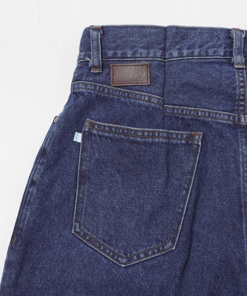 かぐれ（カグレ）の「UNDECORATED　ELASTIC BAND DENIM PANTS（デニムパンツ・レディース・INDIGO・0/1）」の21枚目の写真