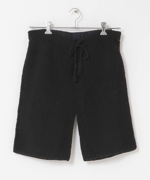URBAN RESEARCH DOORS（アーバンリサーチドアーズ）の「『別注』AFLOAH×DOORS　KNIT SHORT PANTS（その他パンツ・レディース・BLACK/BROWN・One）」の4枚目の写真