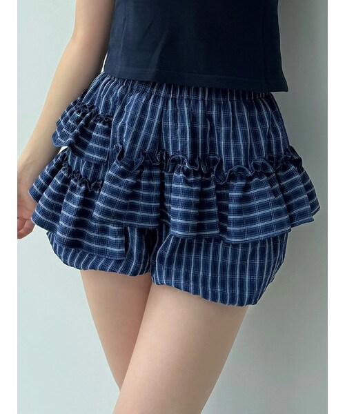 CALNAMUR（カルナムール）の「バルーンキュロット（その他パンツ・レディース・ホワイト/ブラック/ミックス・F）」の8枚目の写真