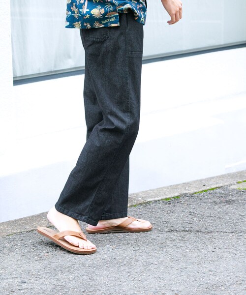 URBAN RESEARCH Sonny Label（アーバンリサーチサニーレーベル）の「接触冷感デニムイージーパンツ（デニムパンツ・メンズ・ブラック/インディゴ/ライトインディゴ・M/L）」の6枚目の写真