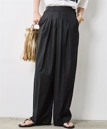 nissen | タックワイドパンツ＜大きいサイズ有＞シックスタイル(パンツ)