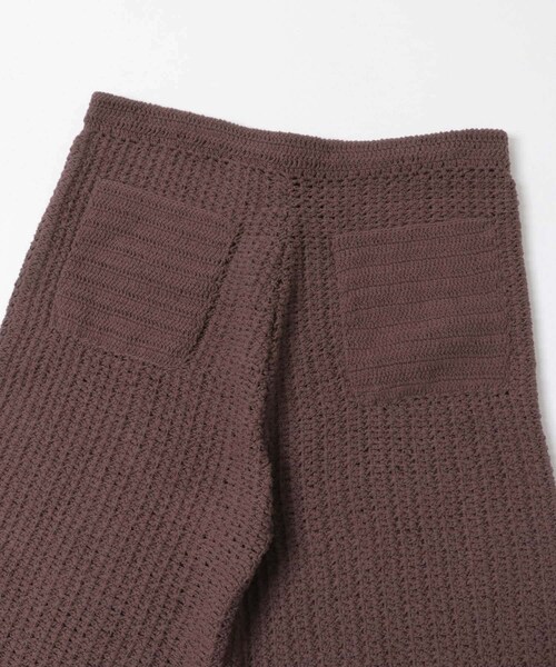 URBAN RESEARCH DOORS(アーバンリサーチドアーズ)の「『別注』AFLOAH×DOORS KNIT SHORT PANTS(その他パンツ・レディース・BLACK/BROWN・One)」の14枚目の写真