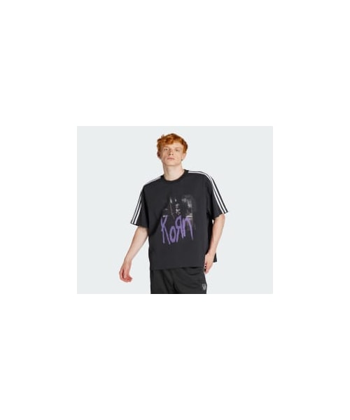 adidas(アディダス)の「Korn グラフィックTシャツ(トップス・メンズ・グレー・2XS/XS/S/M/L/XL/2XL/3XL)」の9枚目の写真