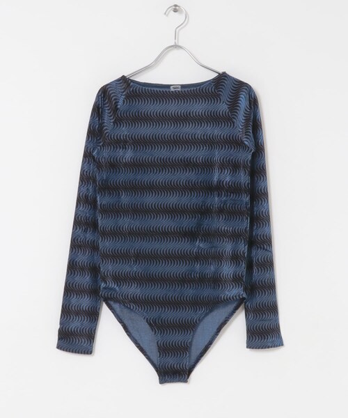 TanC TOKYO　PATTERN VELOUR ROMPERSE