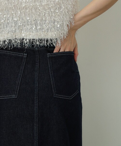 SENSE OF PLACE by URBAN RESEARCH（センスオブプレイスバイアーバンリサーチ）の「レイヤードデニムスカート（デニムスカート・レディース・ONE WASH/L.INDIGO・S/M）」の14枚目の写真