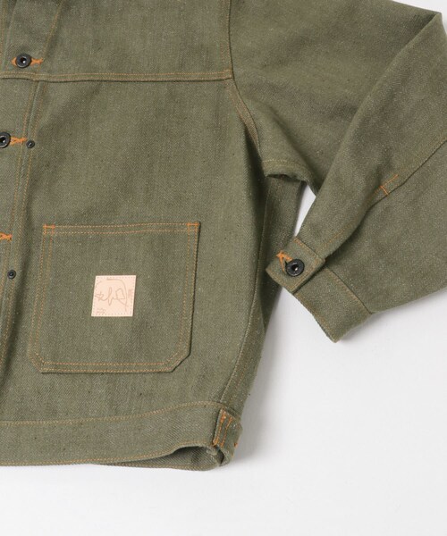 URBAN RESEARCH（アーバンリサーチ）の「Willow Pants　Y-002（デニムジャケット・メンズ・OLV-denim・0/1）」の5枚目の写真