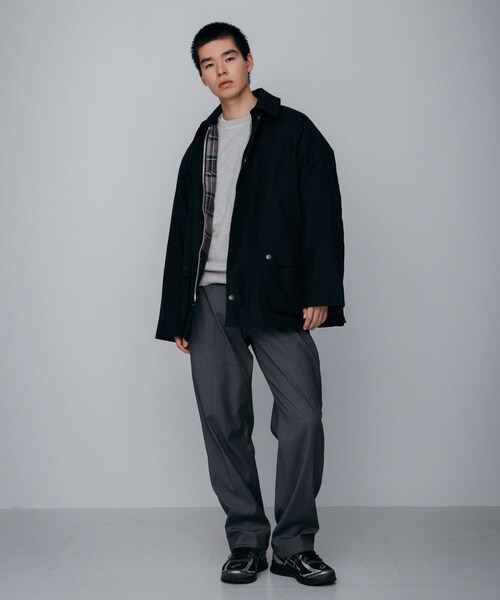 URBAN RESEARCH(アーバンリサーチ)の「ANOTHER OFFICE Santiago Slacks Standard(その他パンツ・メンズ・H/GRAY・1/2/3)」の3枚目の写真