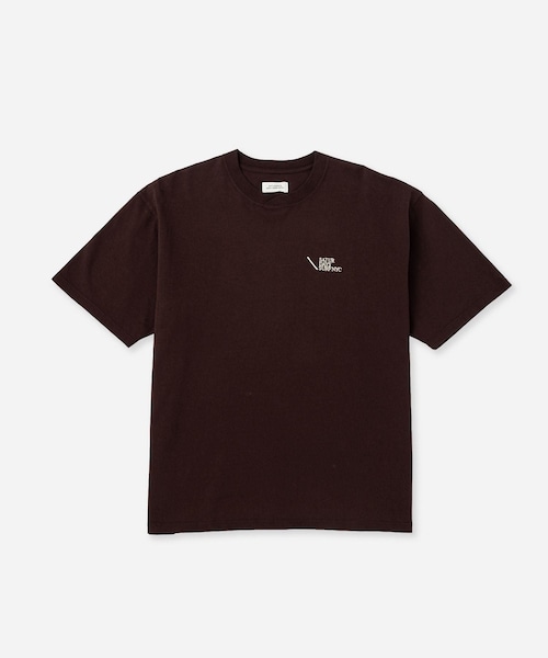 Saturdays NYC(サタデーズ ニューヨークシティ )の「Loofah Collar Relaxed SS Tee(Tシャツ/カットソー・レディース・ライトグレー/ダークブラウン/ネイビー・L/M/S/XL)」の5枚目の写真