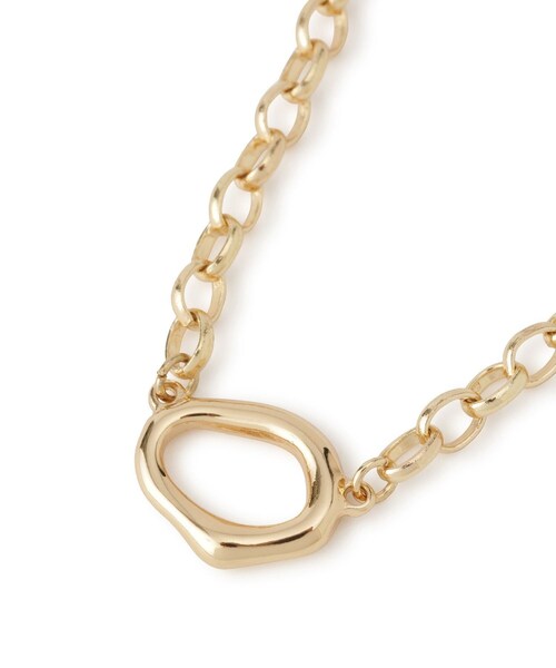 VIS(ビス)の「リングトップチェーンネックレス(ネックレス・レディース・ゴールド/シルバー・F)」の10枚目の写真